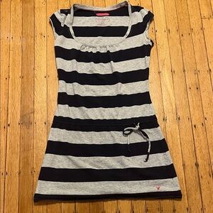 American Eagle striped scoop neck casual dress